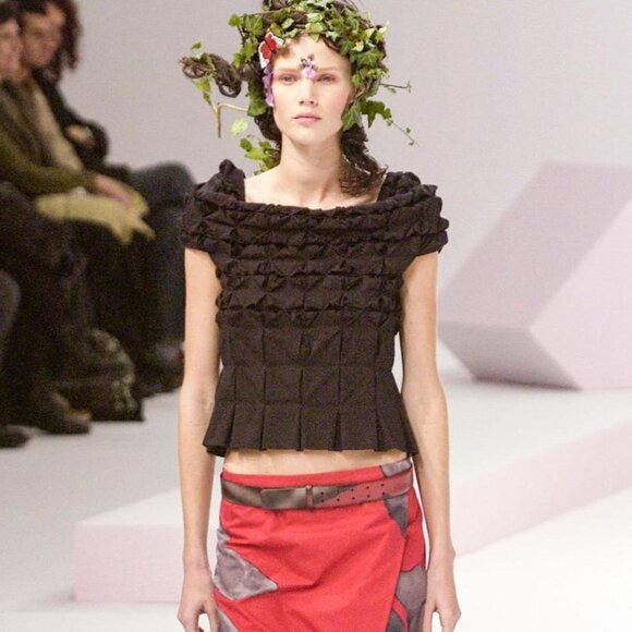 Issey Miyake 2002 rusched tube dress - Picture 8 of 9